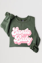 Load image into Gallery viewer, Santa Baby Graphic Fleece Sweatshirts