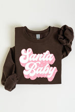 Load image into Gallery viewer, Santa Baby Graphic Fleece Sweatshirts
