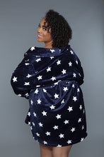 Load image into Gallery viewer, Kaylee Robe Star Print