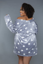 Load image into Gallery viewer, Kaylee Robe Star Print