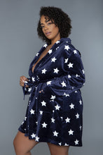 Load image into Gallery viewer, Kaylee Robe Star Print