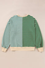 Load image into Gallery viewer, Colorblock Drop Shoulder Oversize Sweatshirt