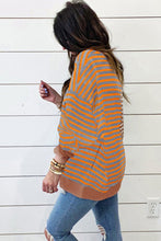 Load image into Gallery viewer, Colorblock Drop Shoulder Oversize Sweatshirt