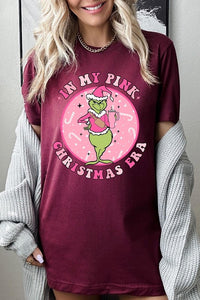 In My Pink Christmas Era Graphic Tee