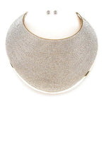 Load image into Gallery viewer, Crystal Collar Necklace Set