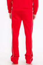 Load image into Gallery viewer, Mens Side Pipe Stacked Flare Pants
