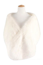 Load image into Gallery viewer, Faux Fur Winter Shawl Scarf