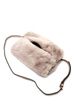 Load image into Gallery viewer, Hand Warmer Faux Fur Crossbody Bag