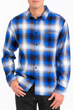 Load image into Gallery viewer, Mens Plaid Long Sleeve Flannel