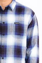 Load image into Gallery viewer, Mens Plaid Long Sleeve Flannel