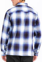 Load image into Gallery viewer, Mens Plaid Long Sleeve Flannel