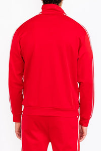 Mens Side Pipe Track Jacket