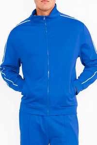 Mens Side Pipe Track Jacket