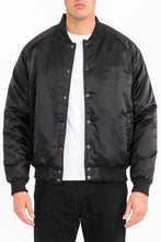 Load image into Gallery viewer, Mens Polyester Windbreaker Winter Bomber Jacket