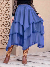 Load image into Gallery viewer, Tasha Tiered Midi Skirt