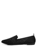 Load image into Gallery viewer, Abedi Rhinestone Embellished Pull Tab Loafers