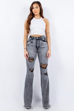 Load image into Gallery viewer, Storm Bell Bottom Jean in Grey