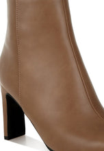 Load image into Gallery viewer, Orca Metallic Cap Toe Faux Leather Boots