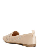 Load image into Gallery viewer, Abedi Rhinestone Embellished Pull Tab Loafers