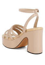 Load image into Gallery viewer, Athla Strappy High Platform Sandals