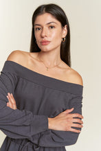 Load image into Gallery viewer, One Shoulders Terry Jumpsuit