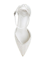 Load image into Gallery viewer, Wanda Pearls &amp; Sequins Embellished Sandals