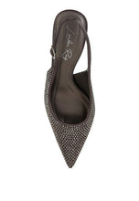 Load image into Gallery viewer, Amashi Rhinestones Embellished Slingback Sandals