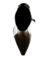 Load image into Gallery viewer, Stemon Three Tone Block Heel Boots