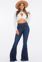 Load image into Gallery viewer, Bell Bottom Jean in Dark Denim