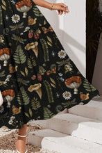 Load image into Gallery viewer, Tiered Printed Square Neck Cami Dress