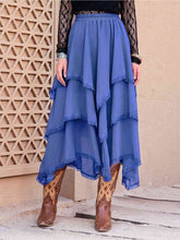 Load image into Gallery viewer, Tasha Tiered Midi Skirt