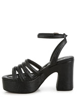 Load image into Gallery viewer, Athla Strappy High Platform Sandals