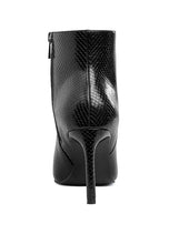 Load image into Gallery viewer, Tatria Textured Stiletto Heel Ankle Boots
