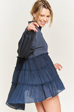 Load image into Gallery viewer, MOCK NECK TUNIC KNIT TOP