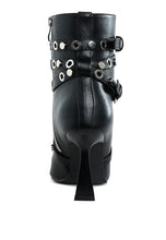 Load image into Gallery viewer, Jaunts Eyelets &amp; Studs Harness Ankle Boots
