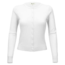 Load image into Gallery viewer, Long Sleeve Spandex Sweater Cardigan