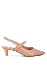 Load image into Gallery viewer, Abloom Kitten Heel Slingback Sandals