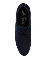 Load image into Gallery viewer, Zapier Men&#39;s Denim Oxford Shoes
