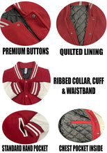 Load image into Gallery viewer, Melton Lettermans Varsity Jacket