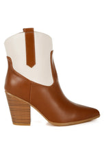 Load image into Gallery viewer, Gallops Two Tone Cowboy Boots
