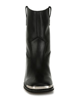 Load image into Gallery viewer, Iliad Genuine Leather Metallic Accent Ankle Boots