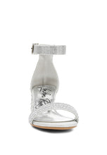 Load image into Gallery viewer, Twerky Rhinestones Embellished Block Sandals