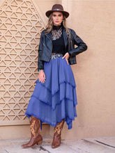 Load image into Gallery viewer, Tasha Tiered Midi Skirt