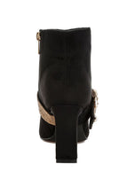 Load image into Gallery viewer, Asagao Diamante &amp; Rhinestones Strap Boots