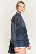 Load image into Gallery viewer, MOCK NECK TUNIC KNIT TOP