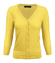 Load image into Gallery viewer, Crewneck Button Down Knit Plus Size  Cardigans