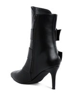 Load image into Gallery viewer, Ebera Chunky Buckle Strap Ankle Boots