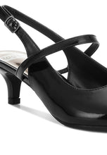 Load image into Gallery viewer, Abloom Kitten Heel Slingback Sandals