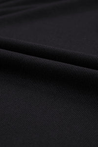 Black Cinched Waist Sleeveless Wide Leg Jumpsuit
