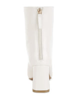 Load image into Gallery viewer, Kostaka Patent Square Toe Ankle Boots